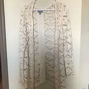 Cream cardigan